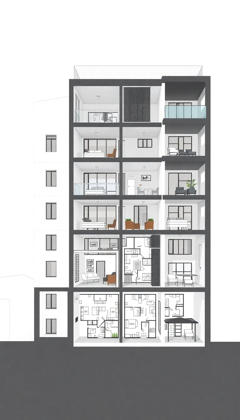 Visualización del edificio