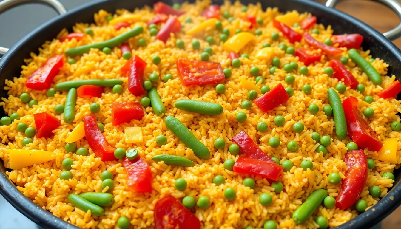 Paella Vegana